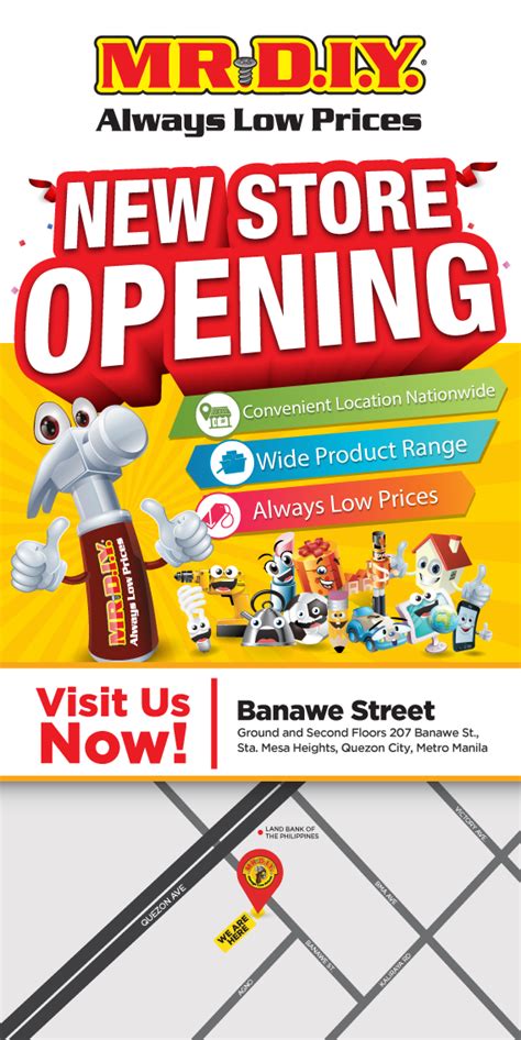 mr diy banawe|GRAND OPENING: MR.DIY Banawe St., Quezon City .